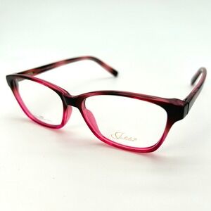 Womens Eyeglasses Frames Jubilee J5997 Size 54-15-145 Fuchsia Pink Black NEW